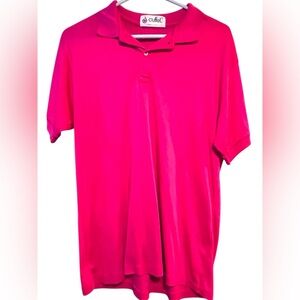 Bright Pink Short Sleeve Polo by